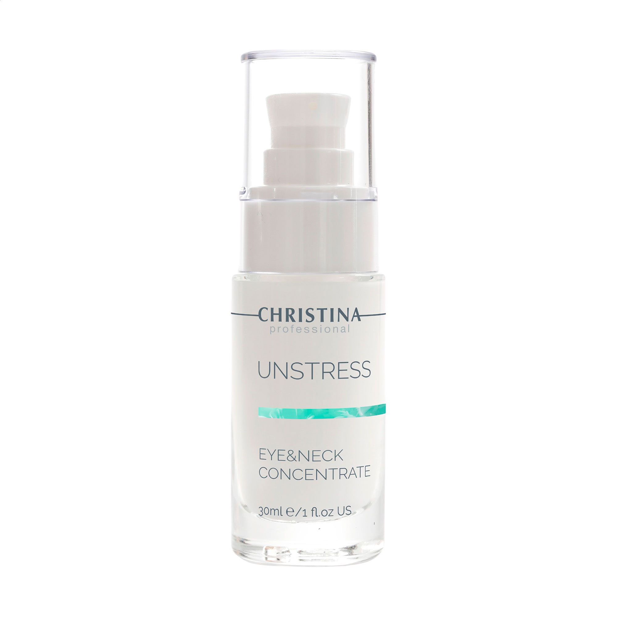 Концентрат для шкіри навколо очей та шиї Christina Unstress Eye &amp; Neck Concentrate, 30 мл
